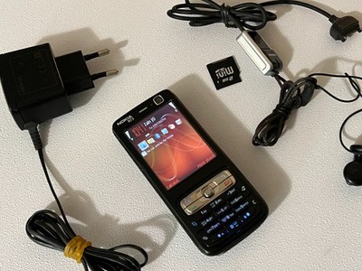 Nokia N73   Black - Original -Unlocked    Vintage smarphone with accessories