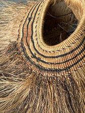 Japanese Mino (rain cape) and Zori Sandals