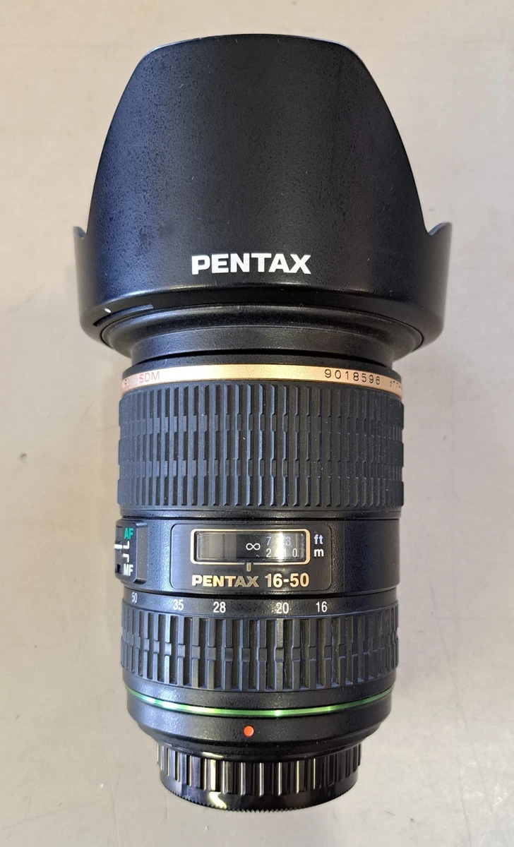 PENTAX f/2.8 Camera Lenses 16-50mm Focal for sale | eBay