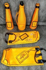 Veuve Clicquot Champagne Ice Jackets And Bottle Totes 750 ML 5 Pcs Dead Stock