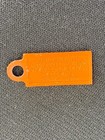 1962 ILLINOIS DAV Disabled Vets License Plate Keychain #957 338 LAND OF LINCOLN — photo 4