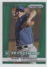 2013 Panini Prizm Retail Green Prizm Nick Tepesch #282 0a1