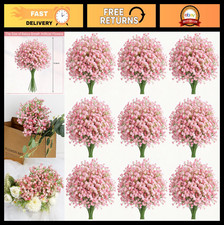 120 PCS Artificial Baby's Breath Flowers - Realistic Gypsophila for DIY Wedding
