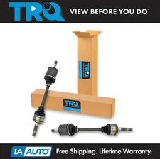 TRQ Front CV Axle Shaft Set For 2001-2007 Toyota Sequoia 2000-2006 Tundra
