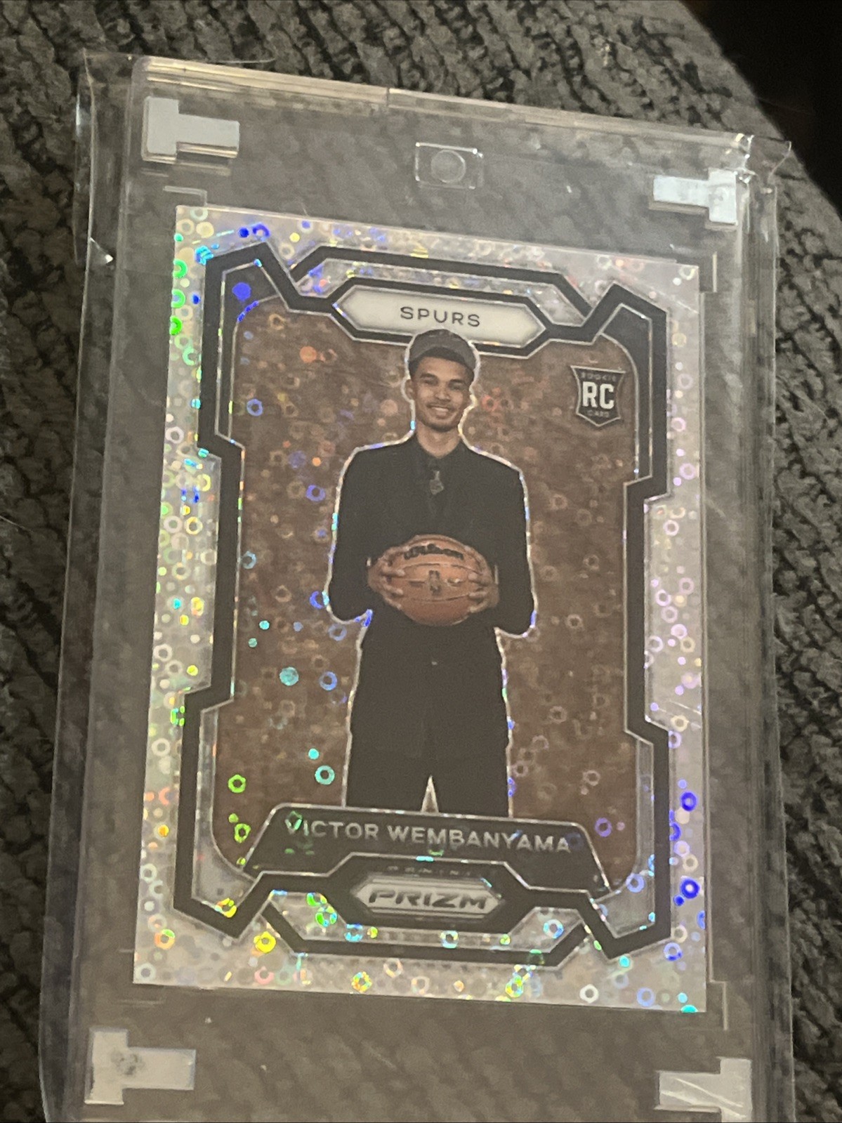 2023-24 Panini Prizm - Rookie Variation Victor Wembanyama #136 Fast Break Prizm
