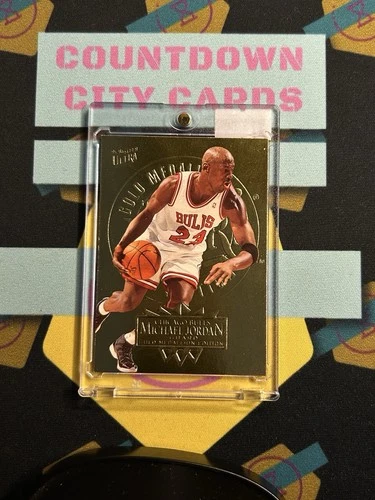 1995 Fleer Ultra Michael Jordan Gold Medallion RARE GOAT