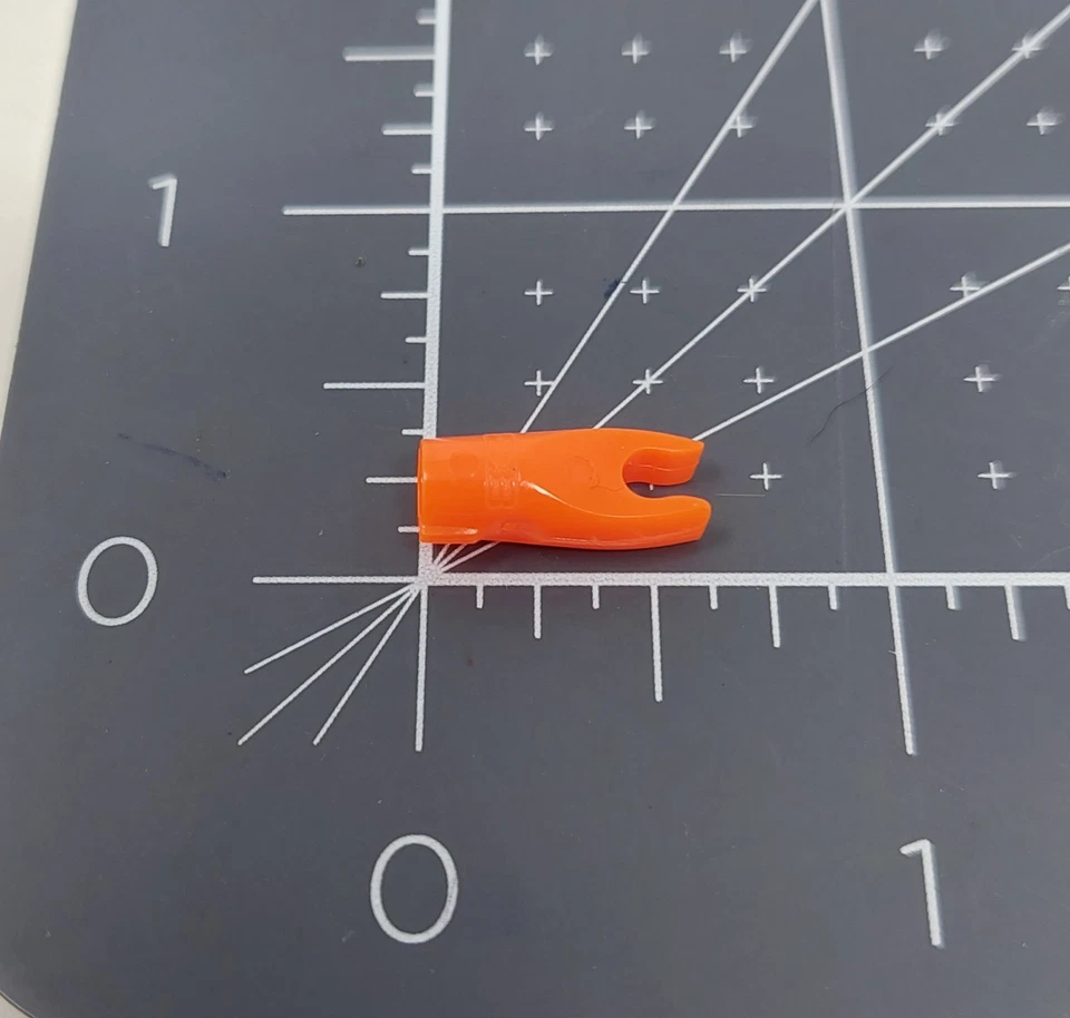 50 Count Bohning Blazer Smooth Release Pin Nocks: Fluorescent Orange  - Image 3 of 3
