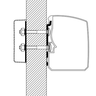 Thule 3200 Flat Wall Adapter