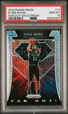 2019 PANINI PRIZM FAR OUT! MOJO PRIZM #17 KYRIE IRVING 19/25 PSA 10