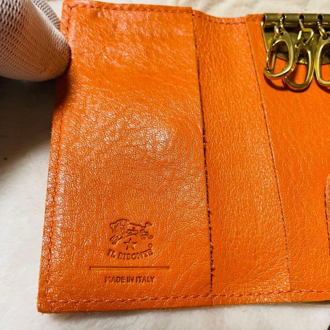 IL BISONTE Multi-Function Mini Wallet Case Leathe… - image 9