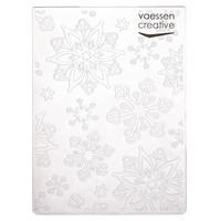 Embossing Folder Schneeflocken 14.6X10.7Cm Vaessen Creative Karten Scrapbooking