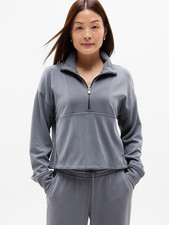 Athleta - Seasoft Rib 1/4 Zip Popover - Save More