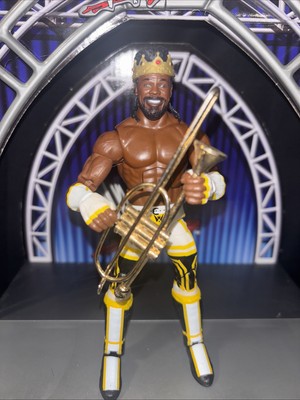 WWE MATTEL ELITE LOT XAVIER WOODS WCW WRESTLING FIGURE RARE EXCLUSIVE KING NICE