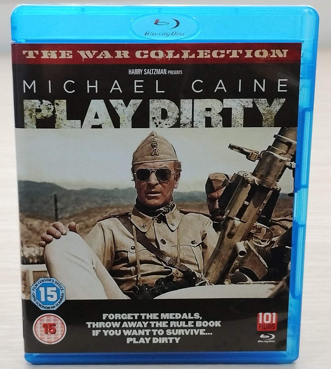 Play Dirty Blu-Ray In VGC Michael Caine