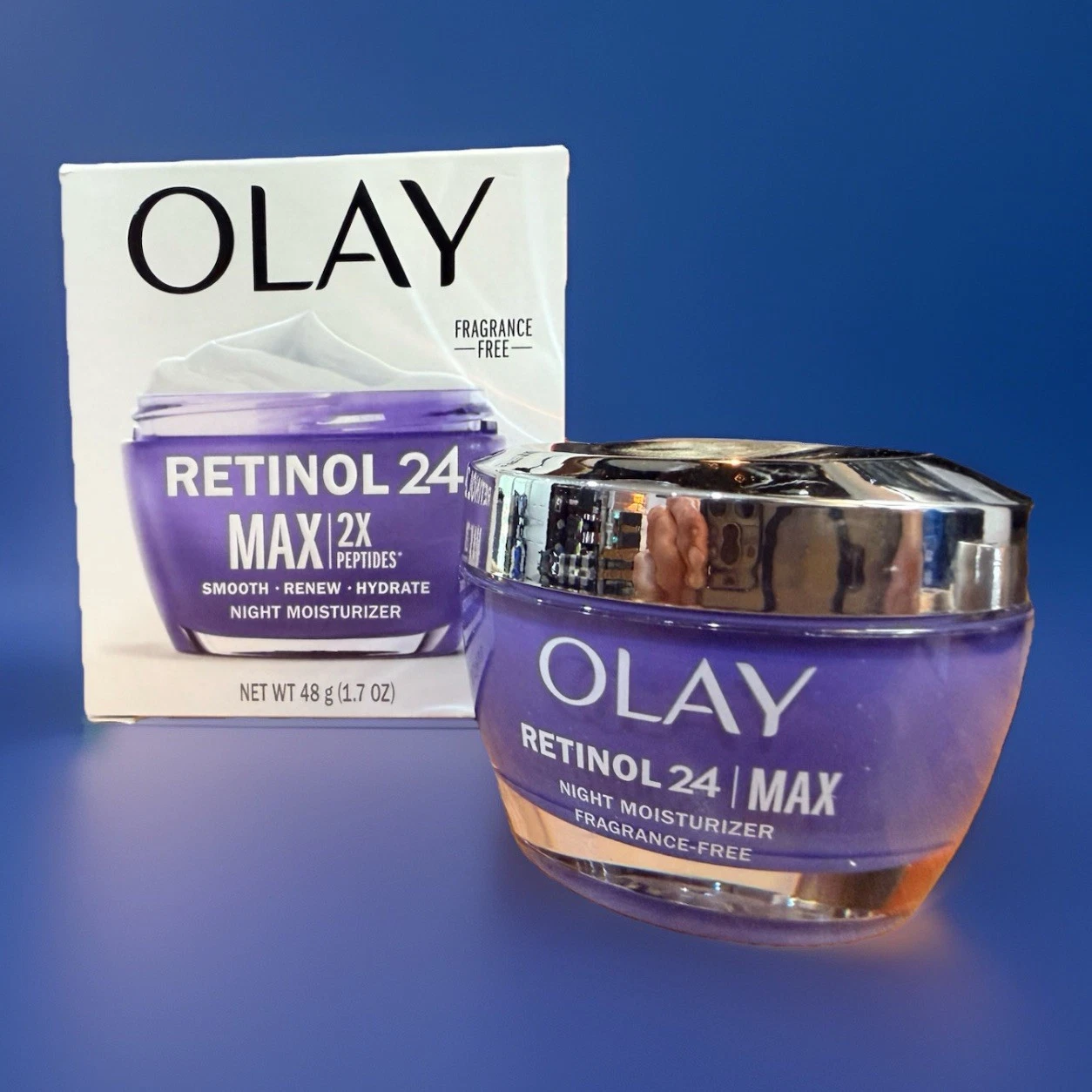 Olay Regenerist Retinol 24 MAX Night Cream Face Moisturizer - 1.7oz