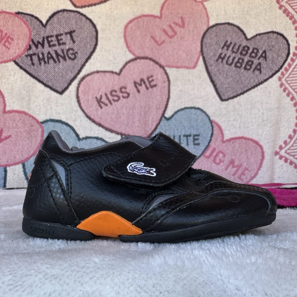 Кроссовки/обувь для тренажерного зала Lacoste Protect Z83 размер 6c черные - Изображение 2 из 4