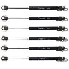 6 Pcs 100N/22.5lb Gas Struts 10inch Cabinet Struts Cabinet Shocks Cabinet Doo...
