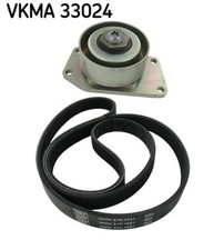 SKF Keilrippenriemensatz VKMA 33024 für PEUGEOT 206 CITROËN BERLINGO XSARA N68