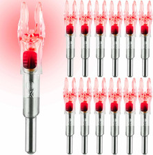 12 Pack X Lighted Nocks Universal Fit for Arr...