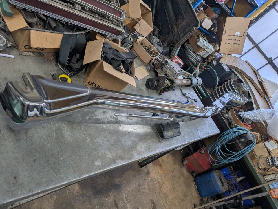 Buick 1968 parachoques delantero Electra Lesabre Wildcat cromado Foto 4 de 4