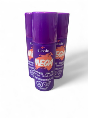 #ad #ad 3 Pack Aussie Mega Hairspray Travel Size 1.5 Fl Oz Flexible Hold $22.99