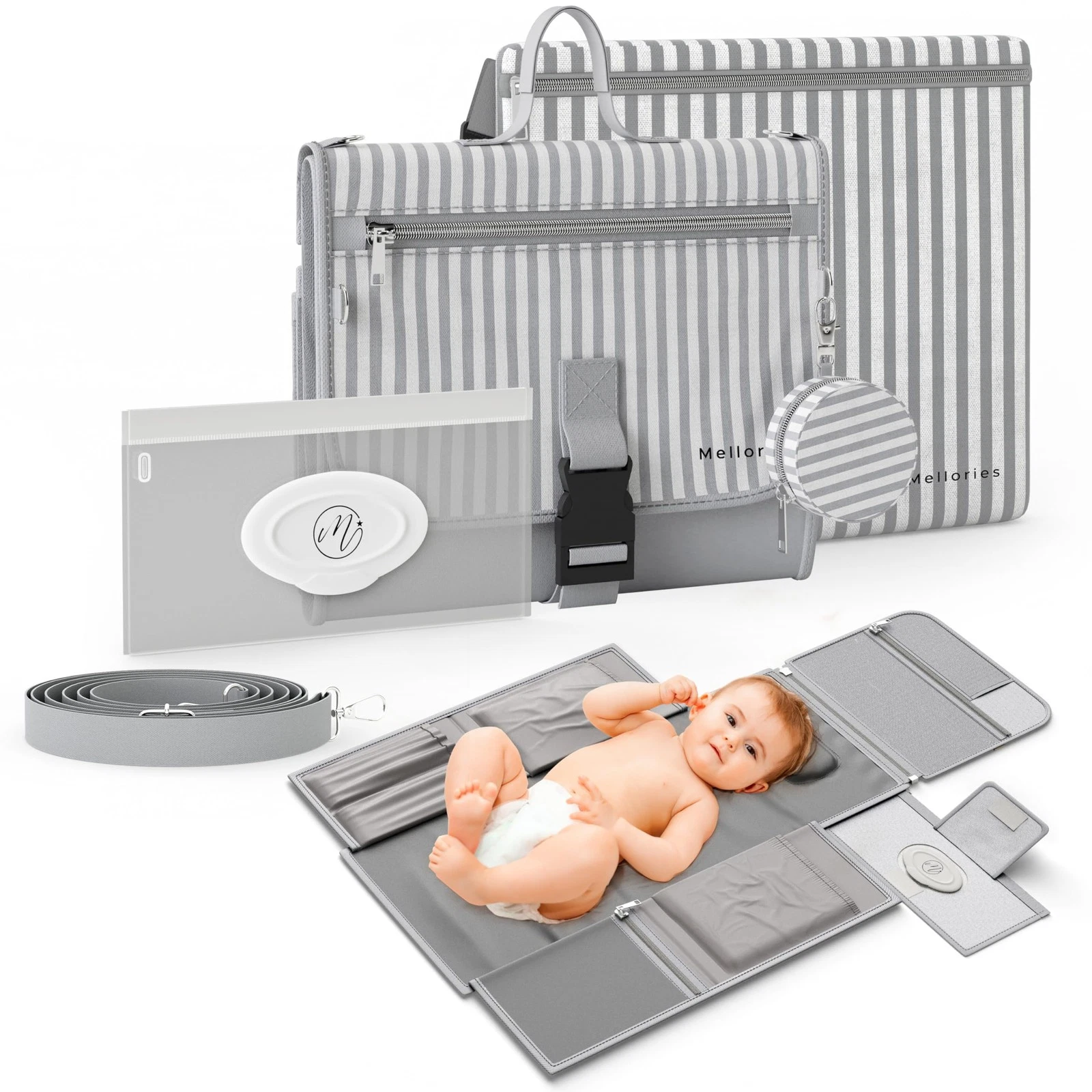 Portable Diaper Changing Pad Large, Waterproof Travel Changing Pad for Baby ...
Opens in a new windo