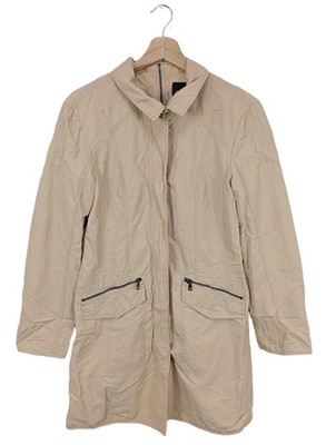 MARC CAIN Lange Jacke Damen Jacke Gr. DE 36 creme Casual-Look