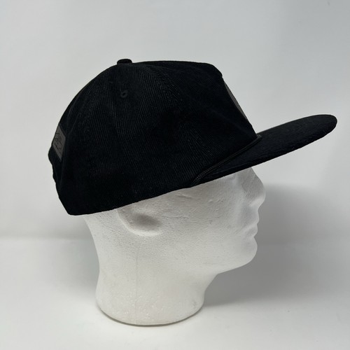 Cappello berretto Big Truck US Ski Team STIFEL snowboard nero velluto a coste snapback NUOVO - Foto 5 di 8