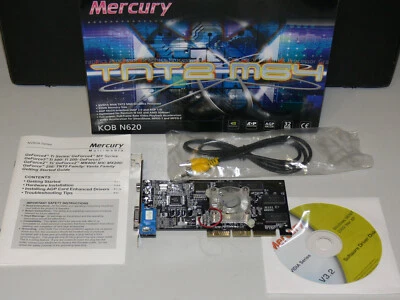 Nvidia RIVA TNT2 M64 32MB Grafikkarte Mercury KOB N620 TG Neu in OVP