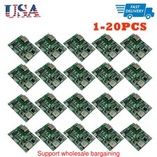 1/20PCS 3.7V 4.2V Type-C USB 18650 Li-ion Battery Charging Board Charger Module
