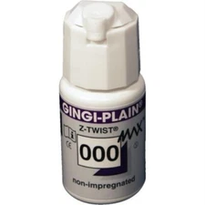 GINGI-PAK GINGI-PLAIN MAX Z-TWIST  #000 EXTREMELY THIN NON IMPREGNATED 1117TM