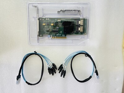 LSI 9211-8i 6Gbs PCI-E 2.0 IT Mode For ZFS FreeNAS unRAID 2*SFF-8087 OT 4*SATA