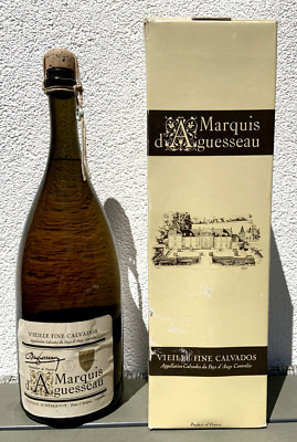 CHATEAU D´HÉBERTOT ''Marquis d´Aguesseau'' Vielle Fine Calvados Hors d´ 1,5 L OVP