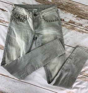 grey washed out jeans