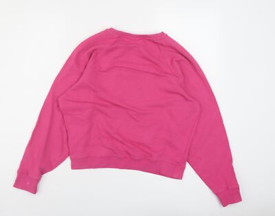 Pull en peluche avec capuche et application frontale - Rose | s.Oliver