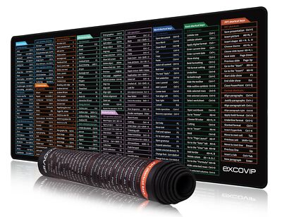 EXCOVIP Extended Gaming Mouse Pad Maus pad mit genähten Kanten 900 * 400 mm G...
