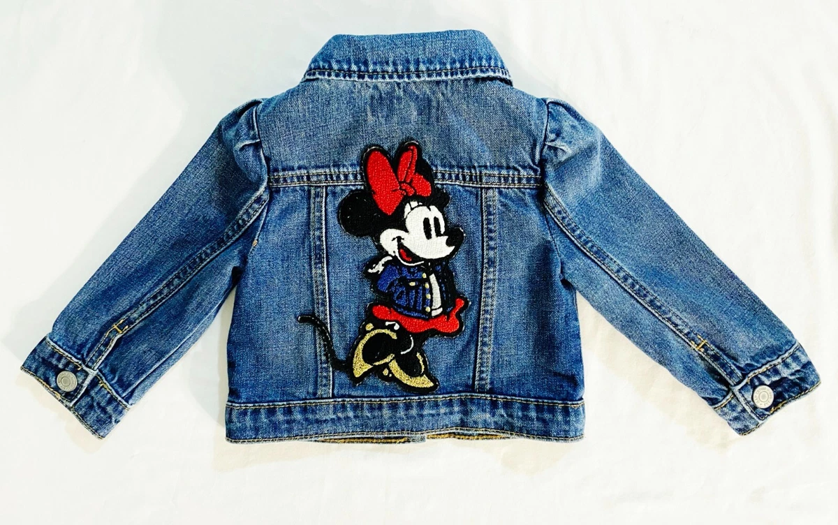 Baby GAP Limited Edition Disney Minnie Mouse Denim Jacket 18-24 Months