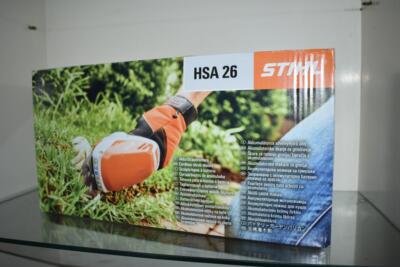 STIHL HSA 26 Cordless Garden Shears Hedge Trimmer Carry Case & Charger Included