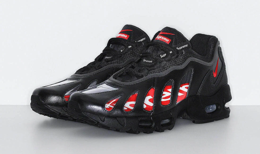 Taille 10,5   Nike Air Max 96 x Supreme Noir