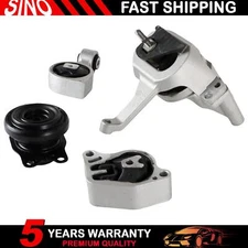 4PCS Engine Motor & Transmission Mount Kit For 07-17 Nissan Altima 2.5L Auto CVT