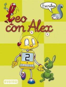 (04).LEO CON ALEX 2.ESCRITURA (PAUTA).VERDE. NUEVO. Envío URGENTE. FORMACION - Imagen 1 de 1