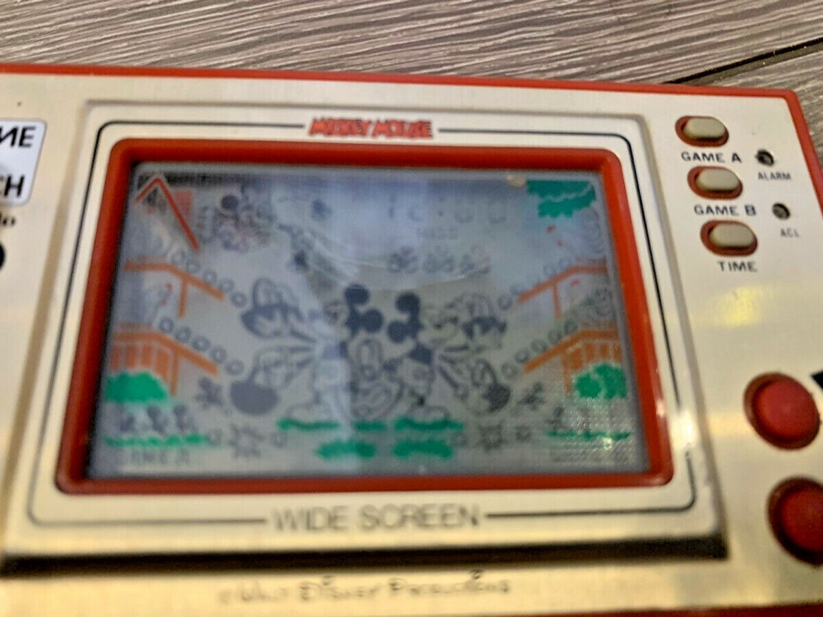 Nintendo Game & Watch MICKEY MOUSE Disney Wide Screen