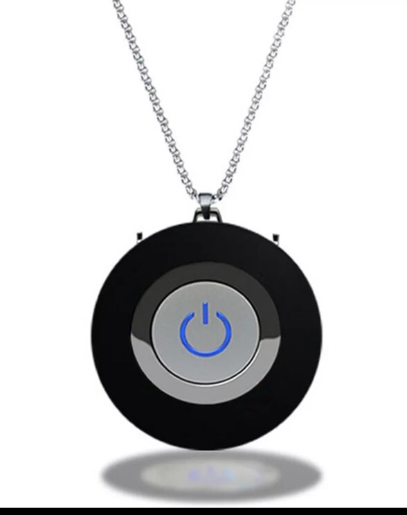 Portable Wearable Necklace Air Purifier with Negative Ion Technology