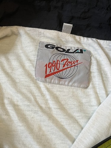 Vintage Retro Gola Touring Team Amazon Natives Full Zip Tracksuit Top 1990 Large - Picture 7 of 10