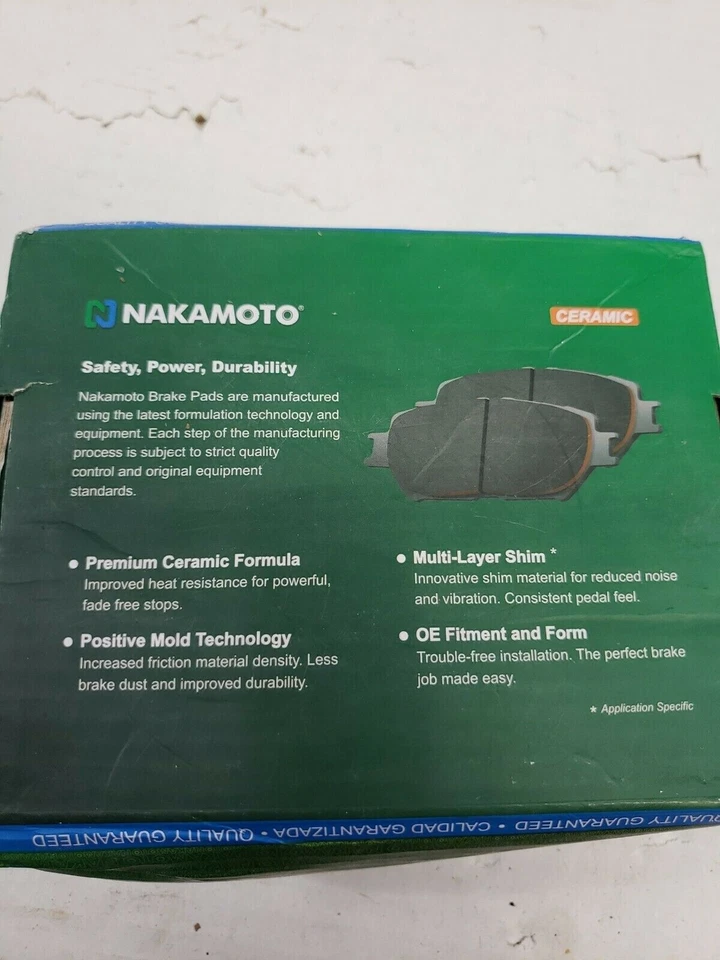 1ABPS02500 Juego de pastillas de freno de disco de cerámica Posi traseras premium para Ford Mustang 15-17 Foto 3 de 3