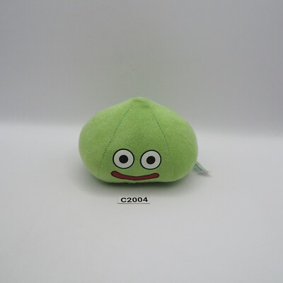 Green Slime C2004 Dragon Quest Mascot Plush 3'' Toy Doll Japan