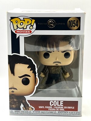 Funko Pop! Movies: Mortal Kombat Cole Young #1054 FREE Shipping!