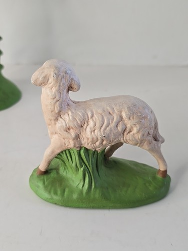 VTG Atlantic Mold FM Nativity Set of 3 Pieces Shepard Ceramic Hand Painted 1977 - Picture 8 of 16
