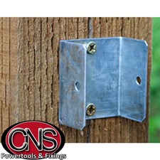 PANEL CLIP Fence Post Support Anchor Holder | ALL SIZES | **PACK OF 4**