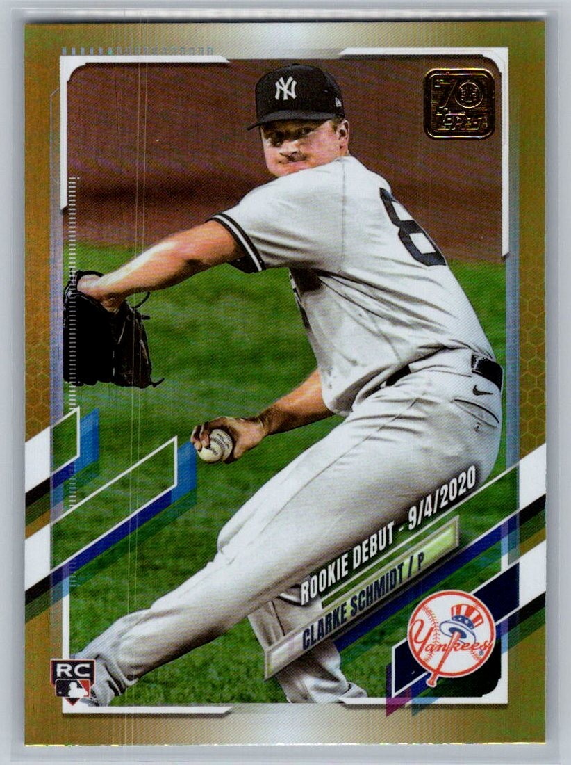 2021 Topps Update Series Gold Foil Parallel Cards -You Pick